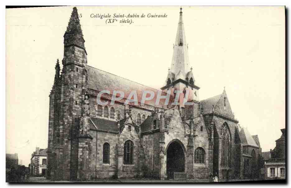 CPA Collegiale Saint Aubin de Guerande 
