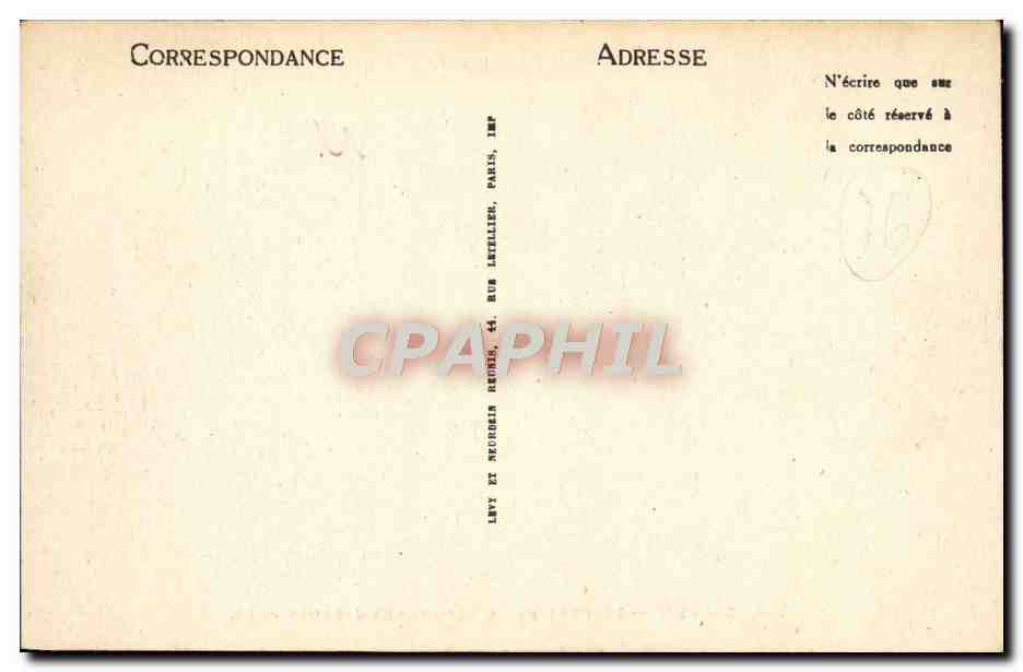 CPA Dieppe Le Port et le Clocher St Jacques  — Verso