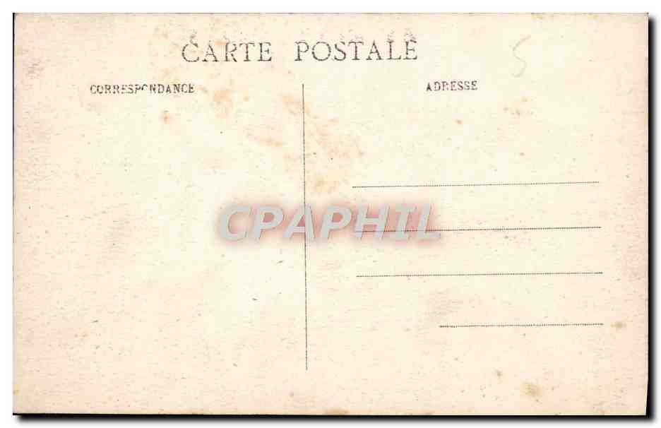 CPA Bordeaux Les Quais Navires en chargement Porte du Palais Cathedrale Saint Andre Bateaux  — Verso