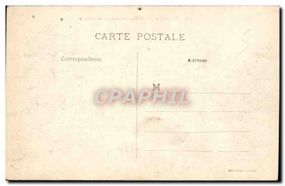 CPA Perpignan Vue Generale et le Canigou  — Rückseite
