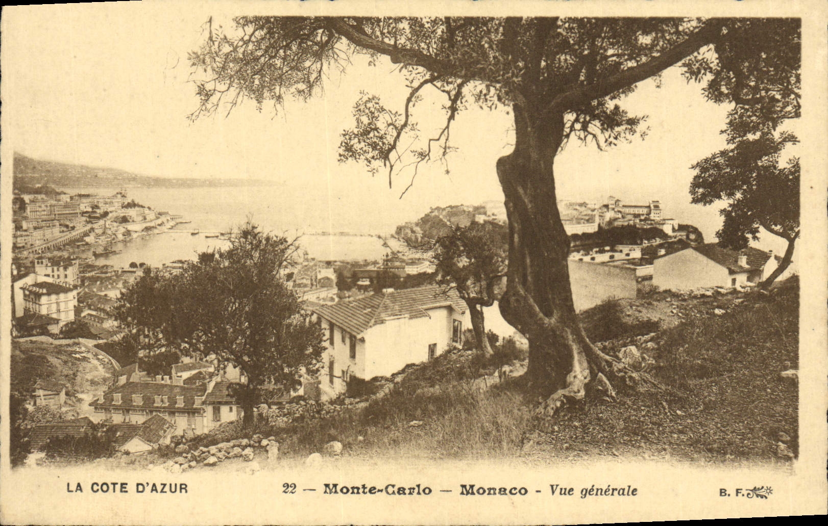CPA Monte Carlo Manaco Vue generale 