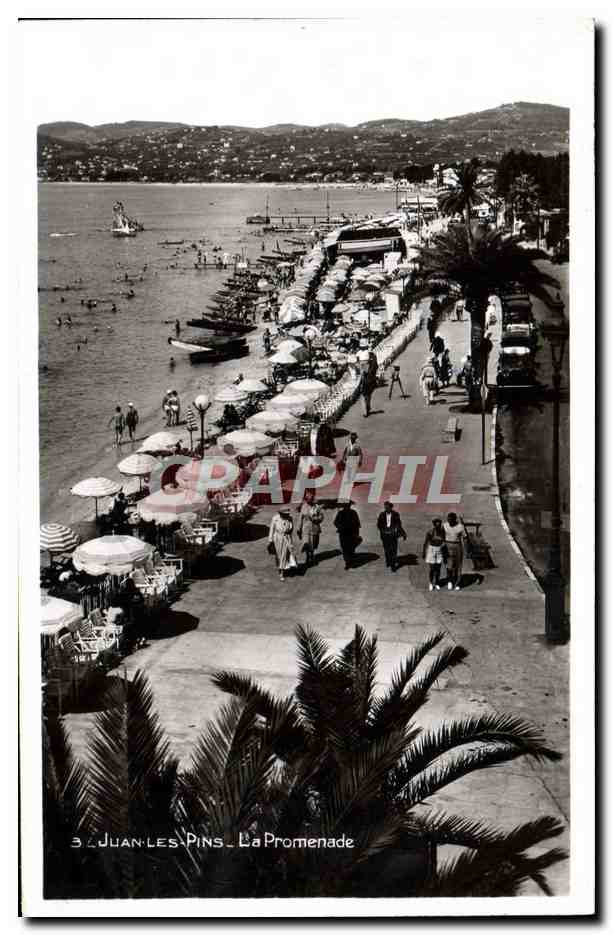 CPM Juan les Pins La Promenade 