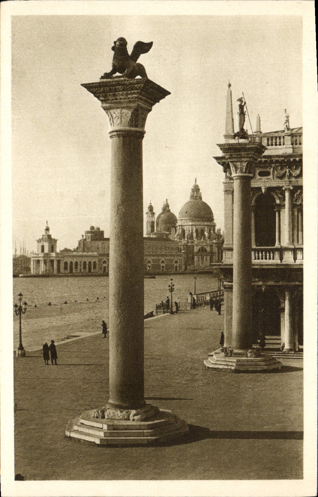 CPA Venezia La Piazzetta vista dal Palazzo Ducale 