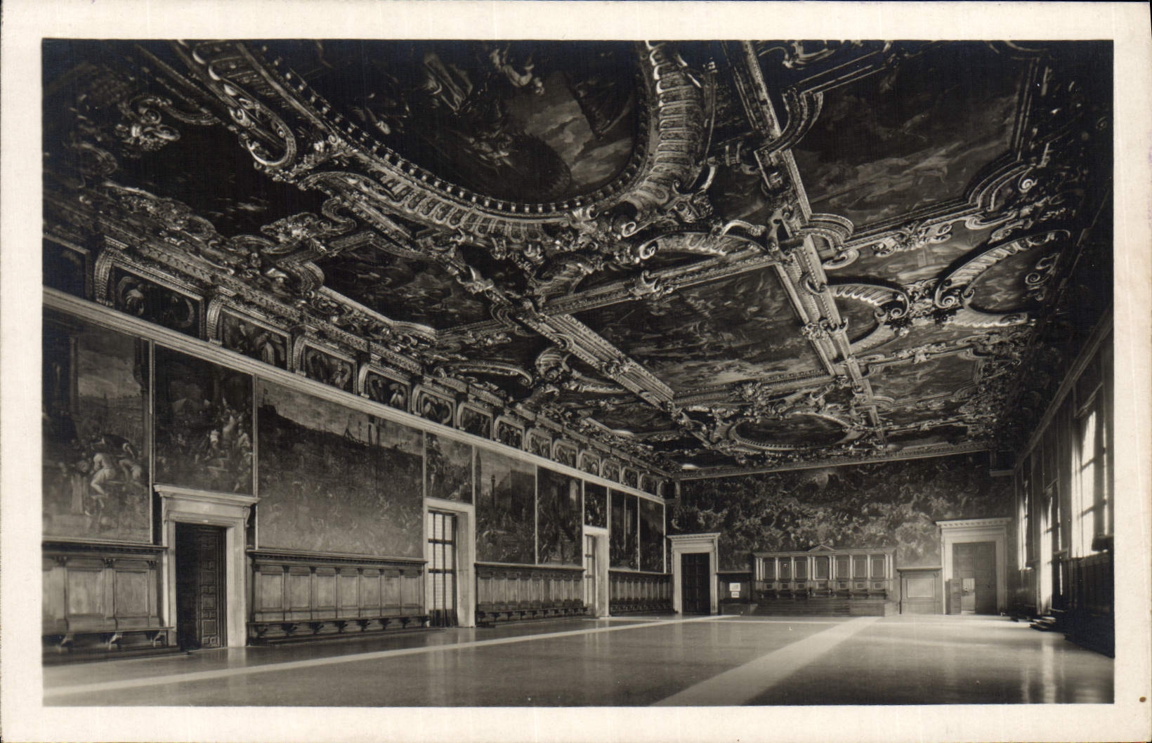 CPA Venezia Palazzo Ducale Sala del Maggior Consiglio 