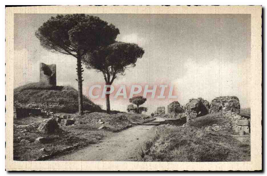 CPA Roma Via Appiae Tombe 