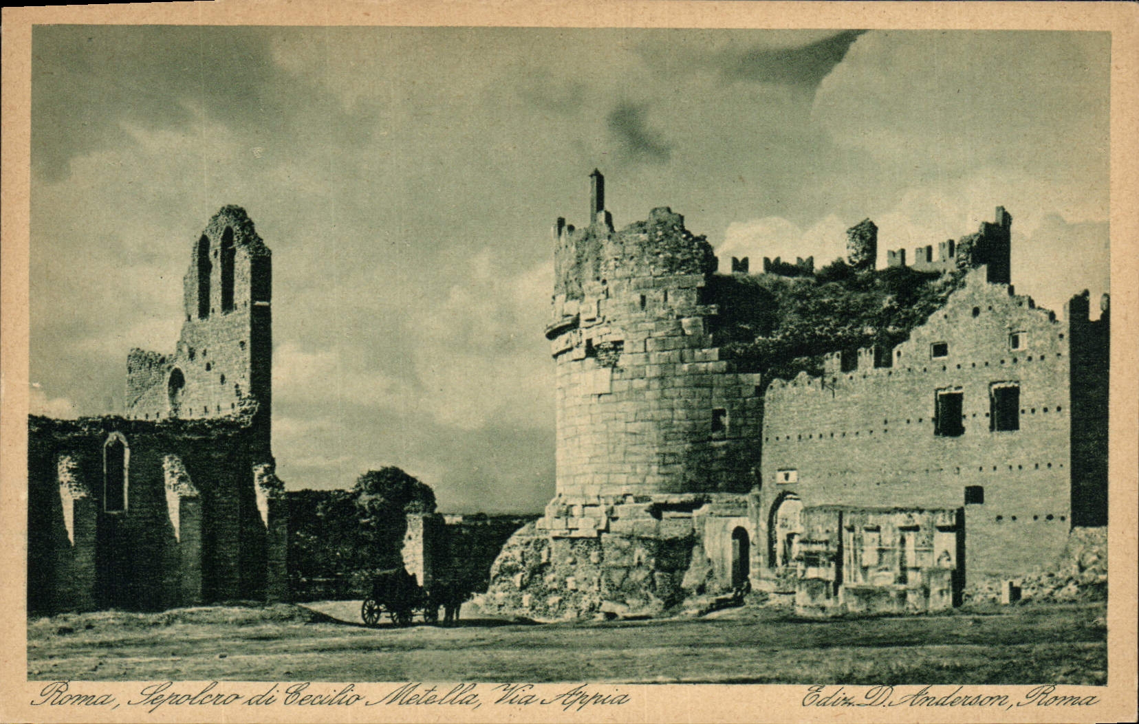 CPA Roma Sepoclcro di Cecilia Metella Via Appia