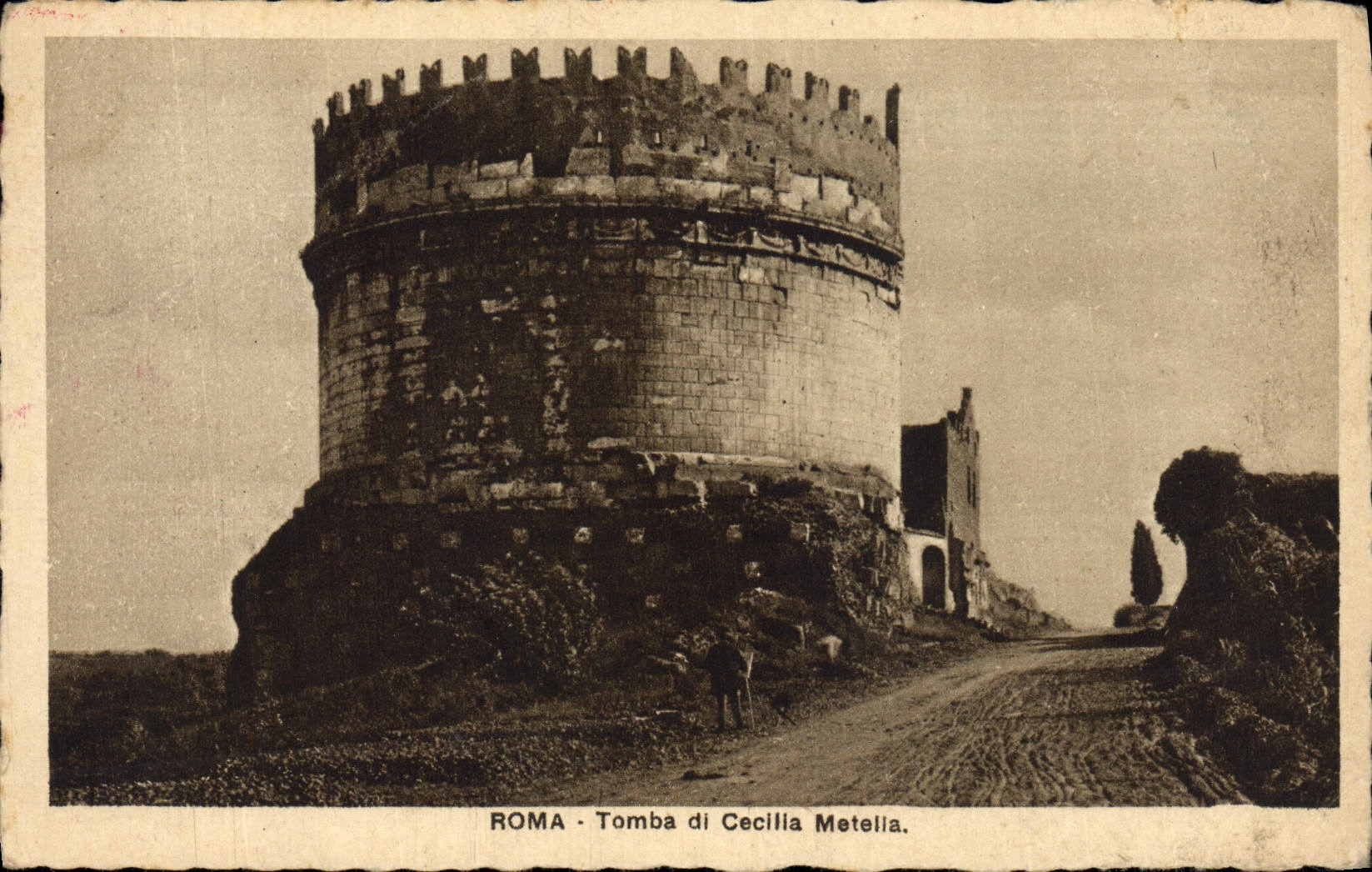 CPA Roma Tomba di Cecllia Metella 