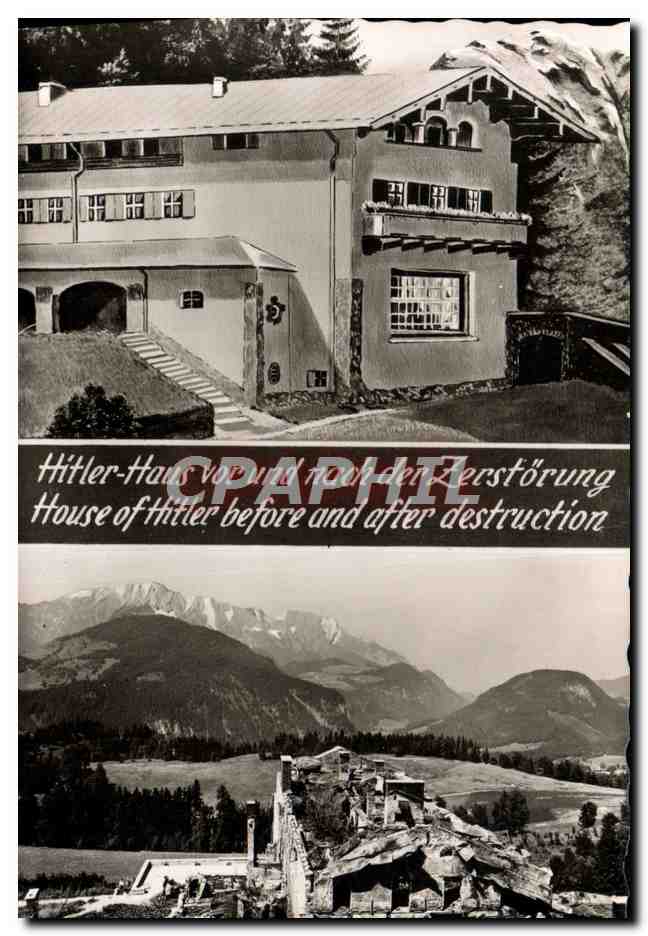 CPA Berchtesgaden Obersalzberg Maison de Hitler Nazi Militaria 