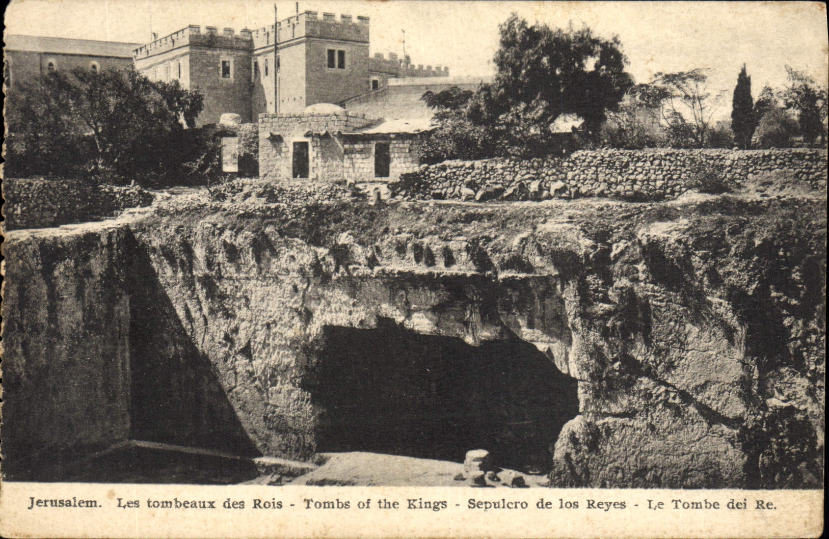CPA Jerusalem Les Tombeaux Des Rois Israel
