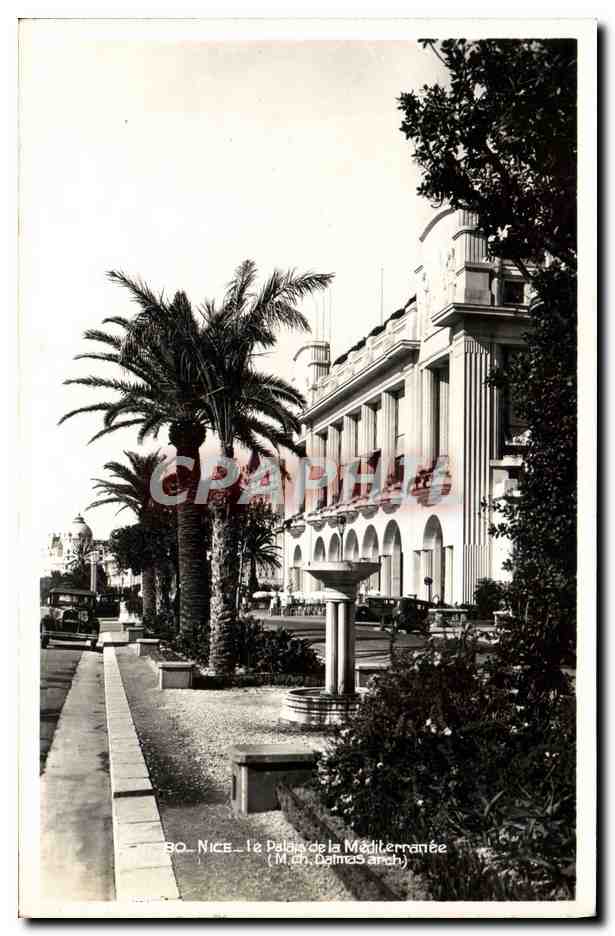 CPA Nice Le Palais De La Mediterranee