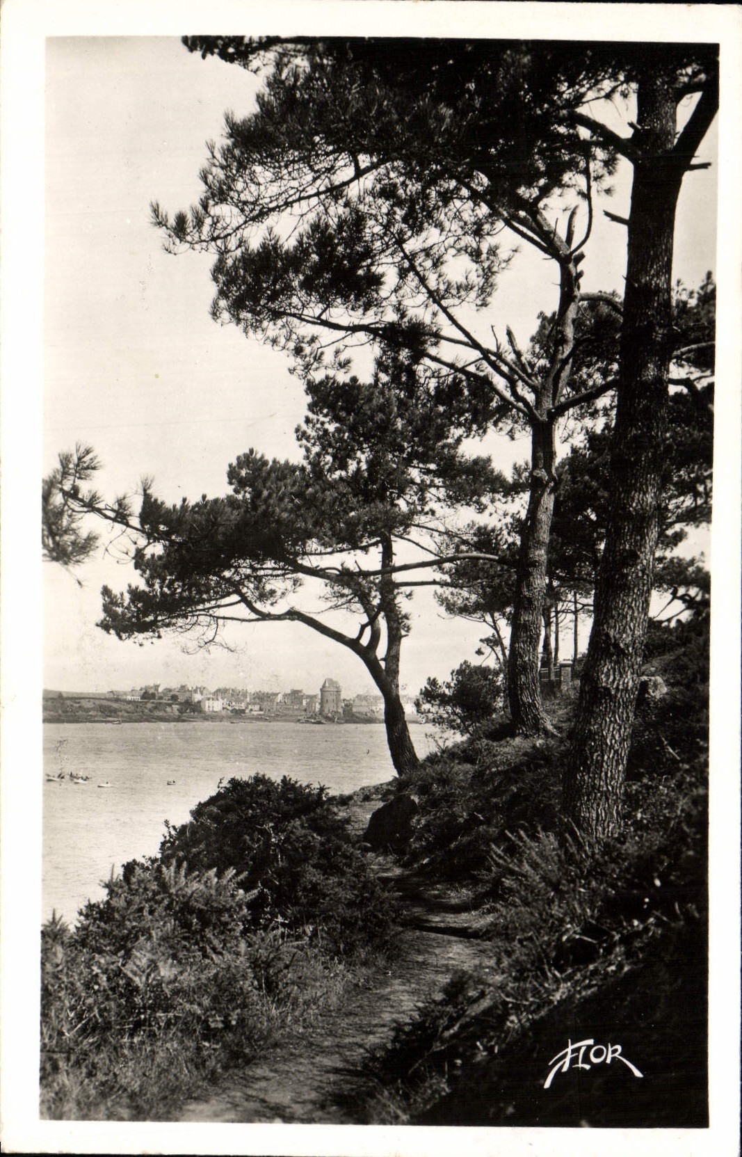 Vue de Dinard — Le Chemin de Ronde — Éditeur Flop