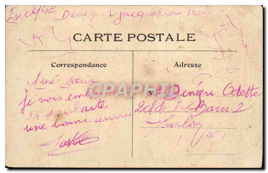 CPA Paris Saint Etienne Du Mont Eglise — Rückseite