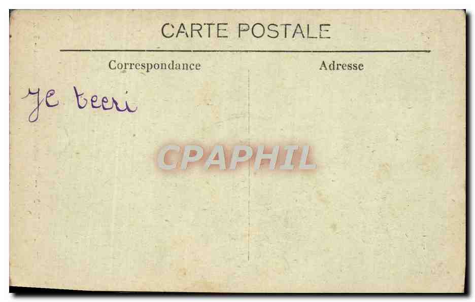 CPA Toulon Observatire De La Marine — Rückseite