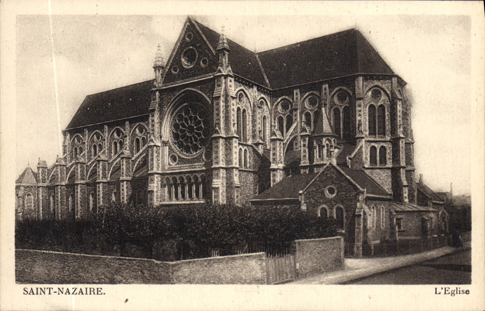 CPA Saint Nazaire L'eglise