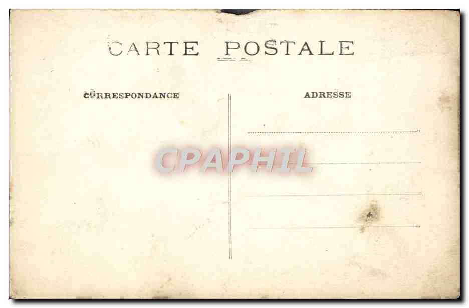 CARTE PHOTO Enfants — Rückseite