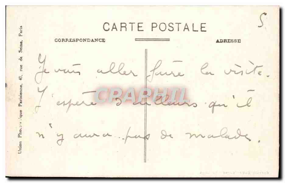CPA Environs De Belleme La Chapelle Souef Chateau De Feugerets — Rückseite
