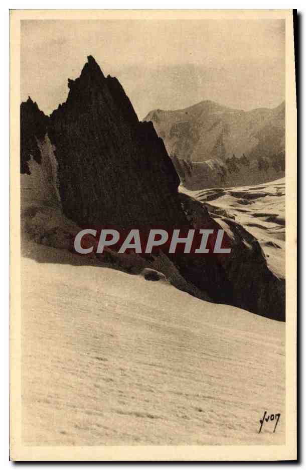 CPA Massif Du Mont Blanc Glacier Du Geant La Vierge