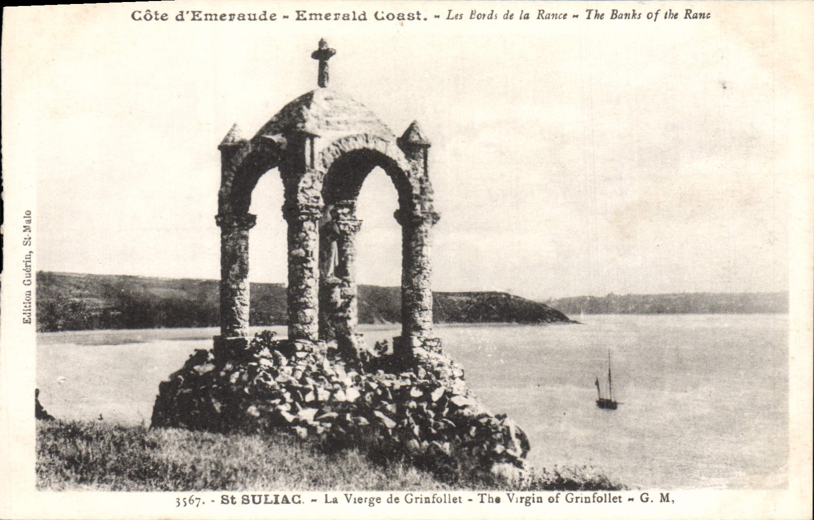CPA St Suliac La Vierge de Grinfollet 