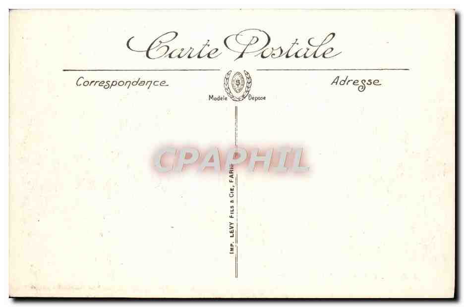 CPA Dieppe Par la Tempete  — Rückseite