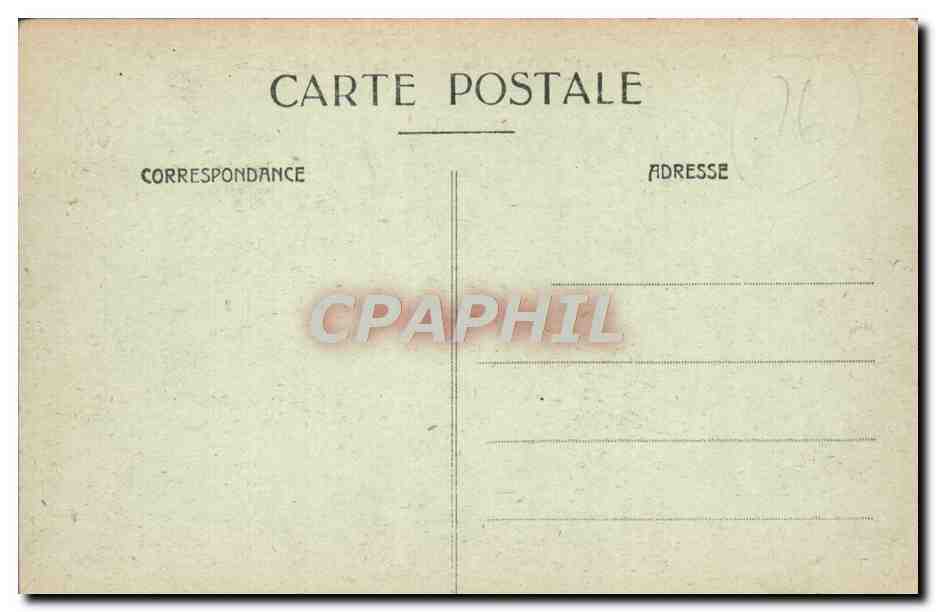 CPA Le Havre Vue generale du Basin du Commerce Bateaux — Rückseite