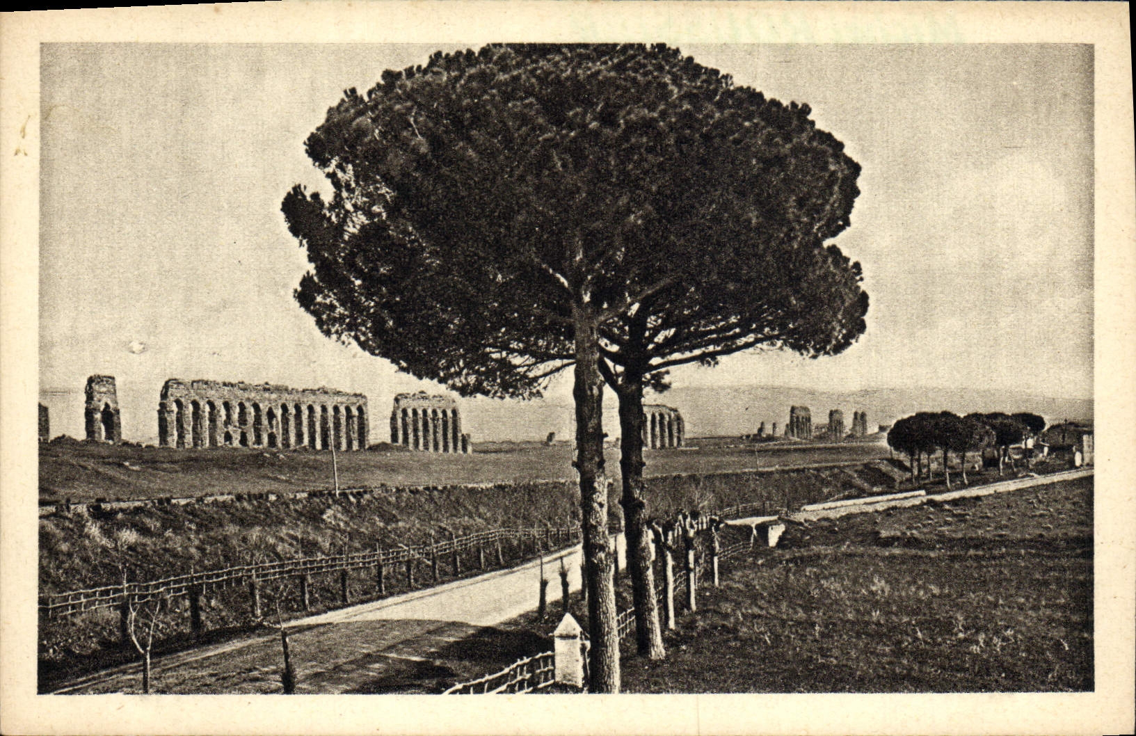 CPA Roma Acquedotto di Claudio sulla Via Appia Nuova