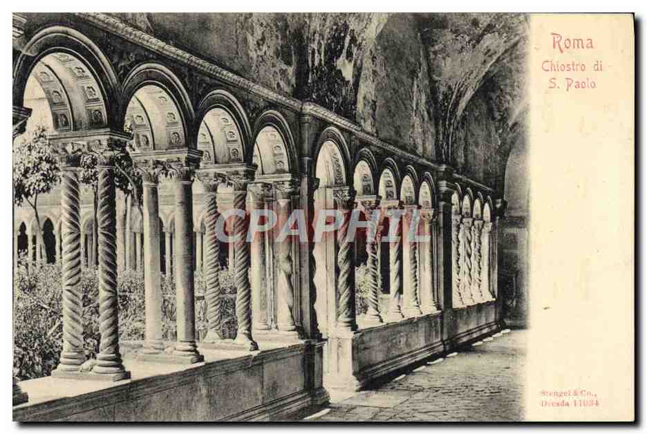 CPA Roma Chiostro dic S Paolo