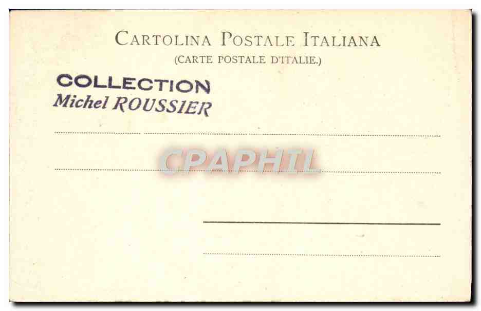 CPA Roma Chiostro dic S Paolo — Verso