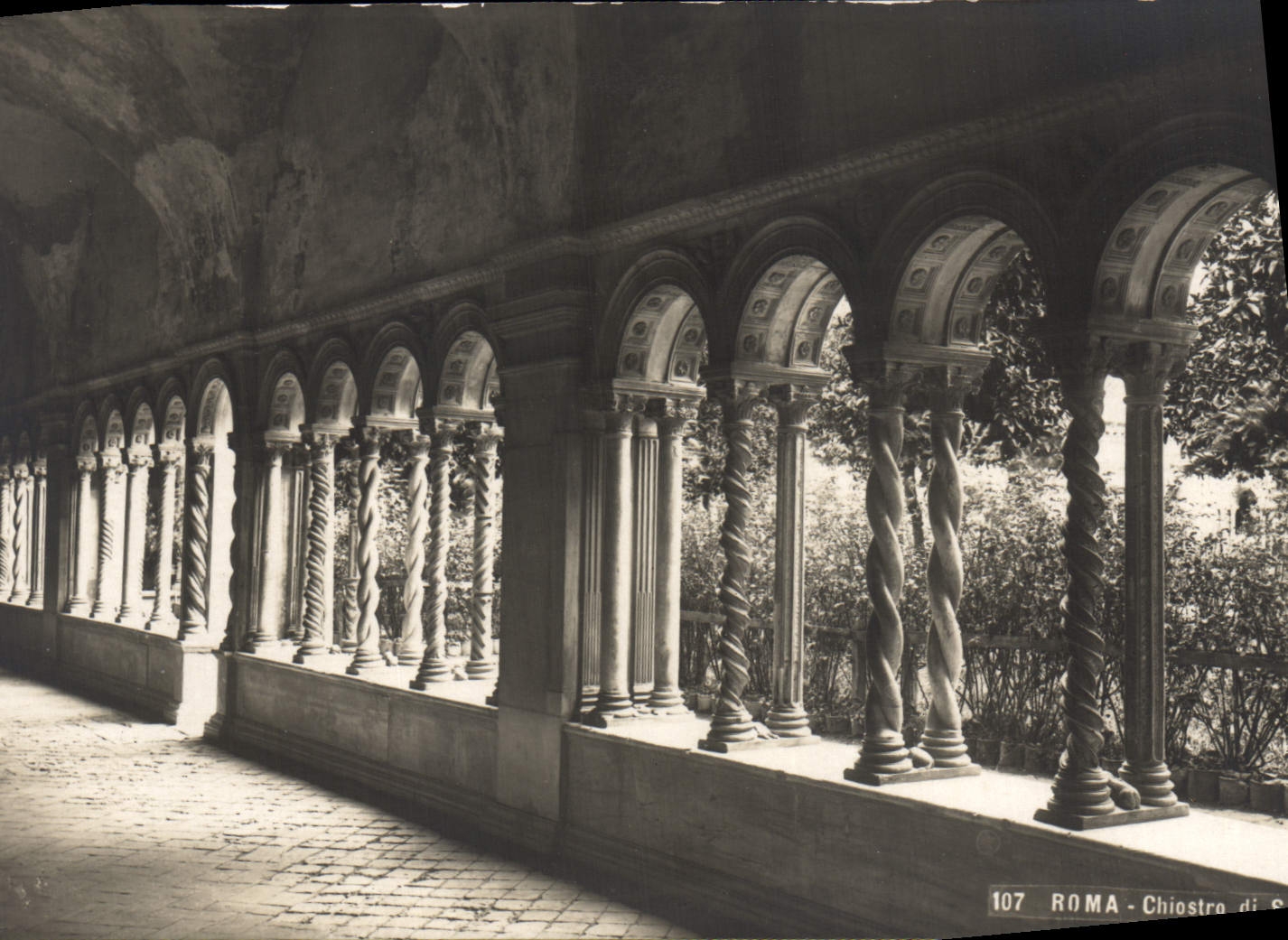 CPA Roma Chiostro di S Paolo