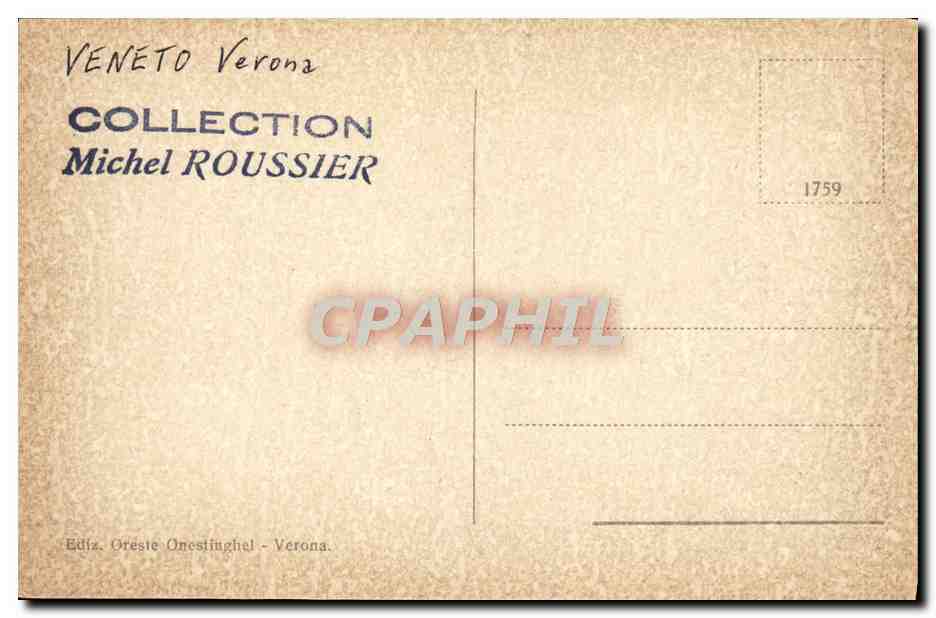 CPA Verona Arena Prospettiva  — Verso