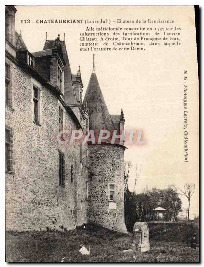 CPA Chateaubriant Chateau de la Renaissance 