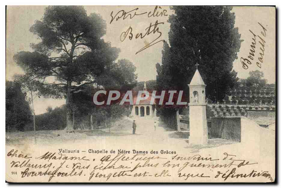 CPA Vallauris Chapelle de Notre Dames des Graces 