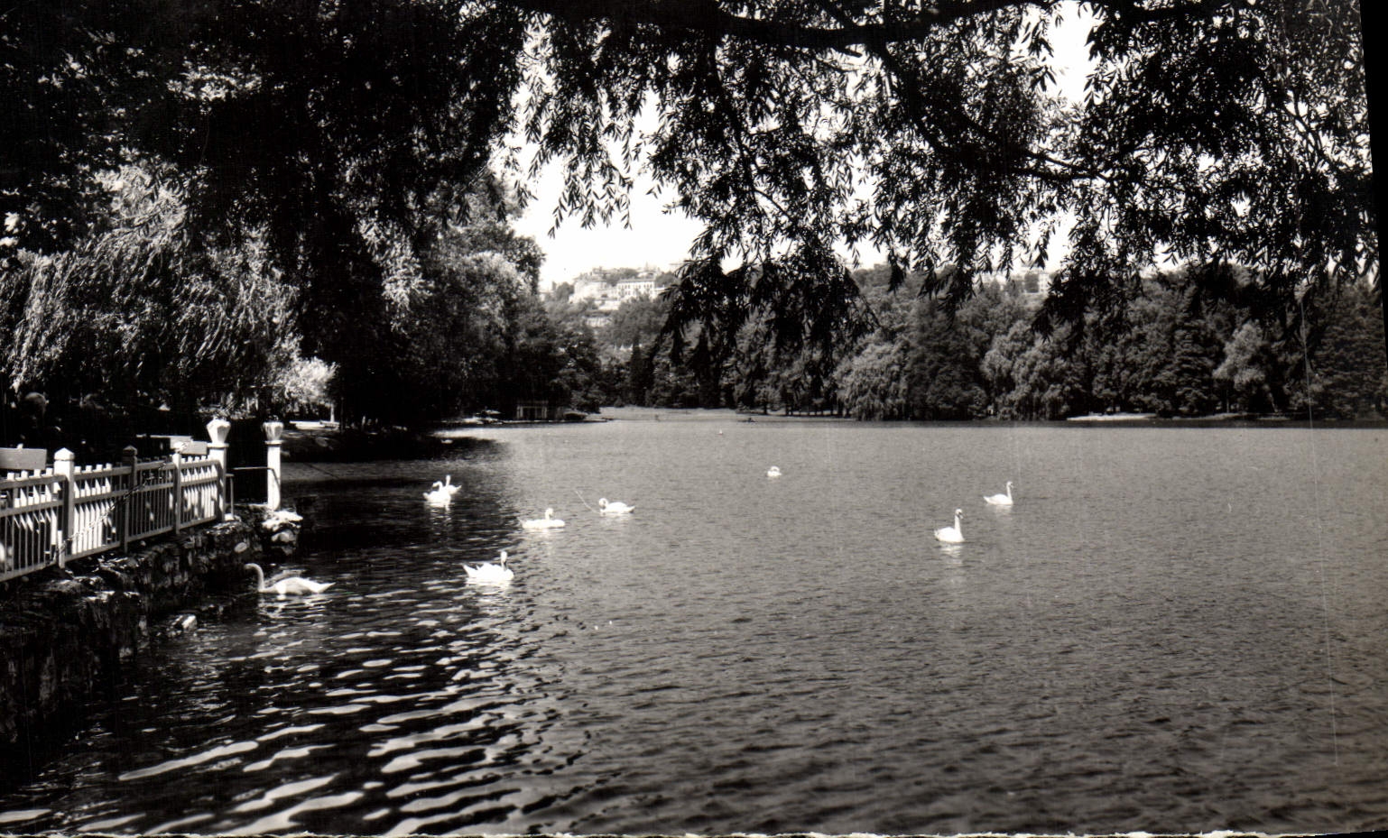Le Lac (Parc de la Tête d'Or) — Lyon — Éditions G. Chauveau, n° 250