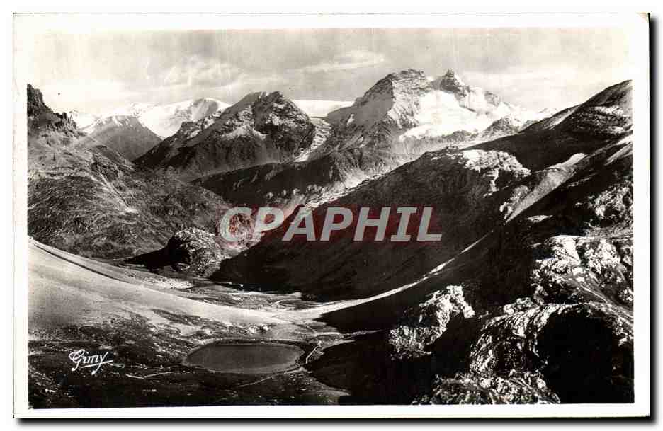 CPM Les Alpes de Savoie Le Lac Rond et le Col de la Vanoise 
