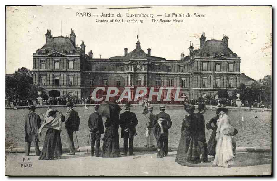 CPA Paris du Luxembourg Le Palais du Senat 