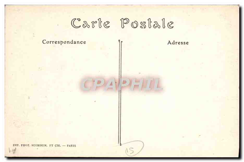 CPA Chalons sur Marne L'Eglise Notre Dame  — Verso