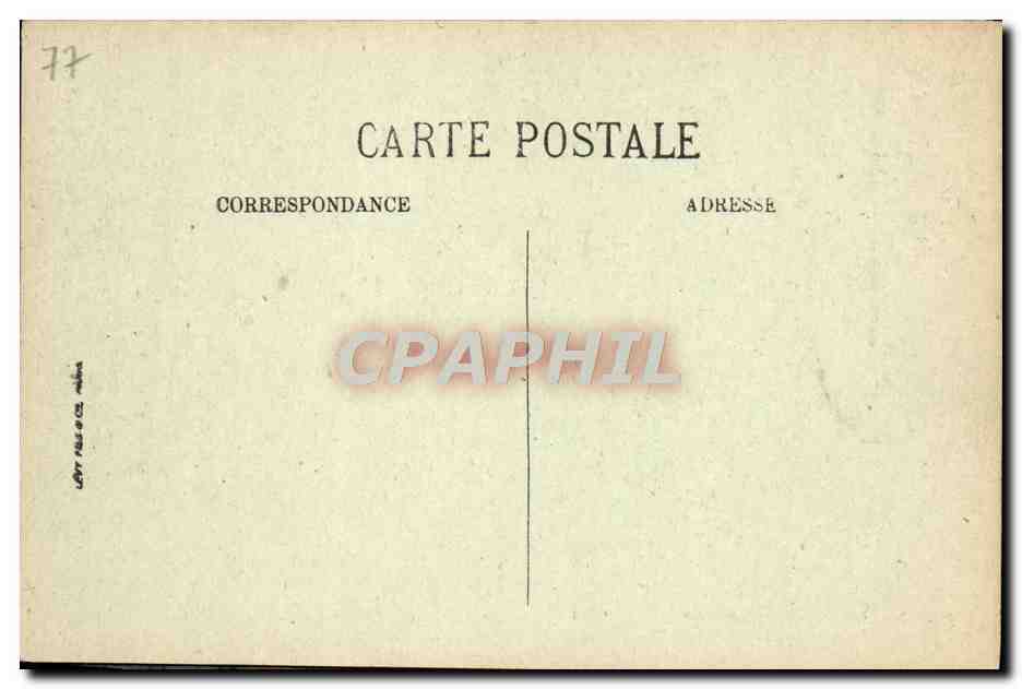 Bosque de Fontainebleau — La Croix du Grand Veneur — N. G. — Reverso