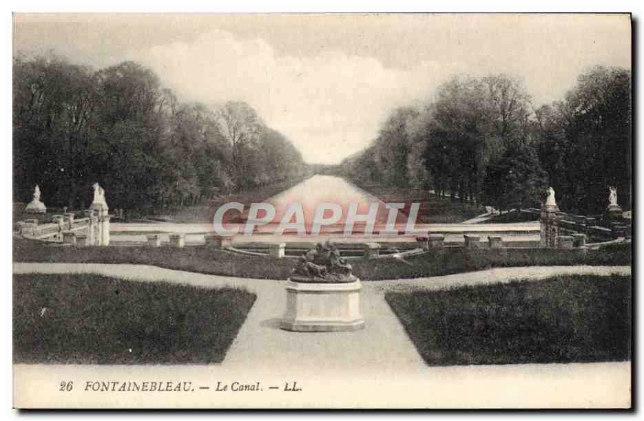 Fontainebleau — El Canal — CPAPHIL - Anverso