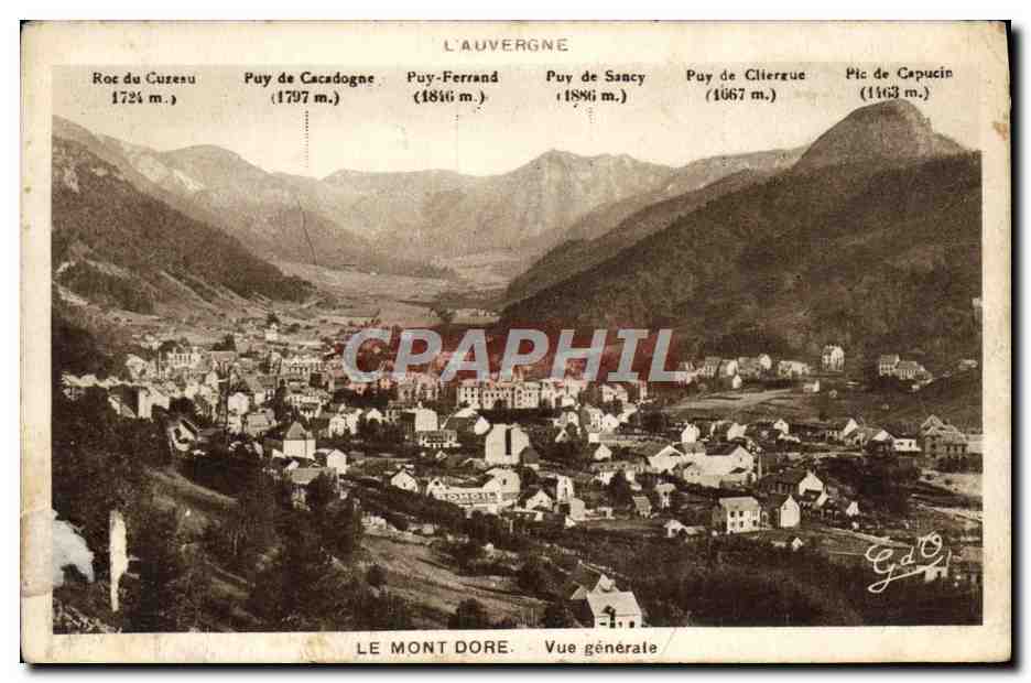 CPA Le Mont Dore Ve generale 