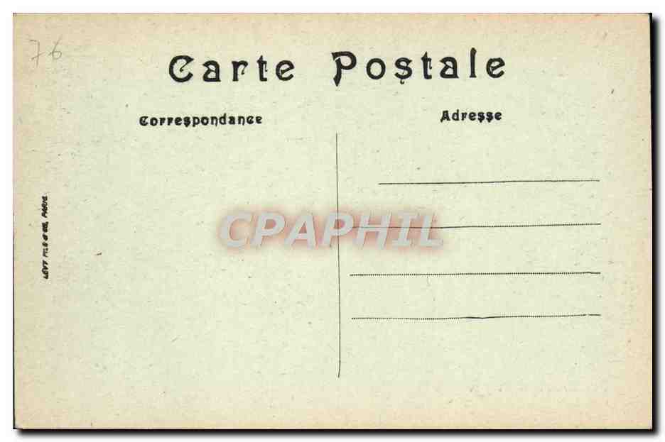 CPA Dieppe La Jetee Bateau — Rückseite