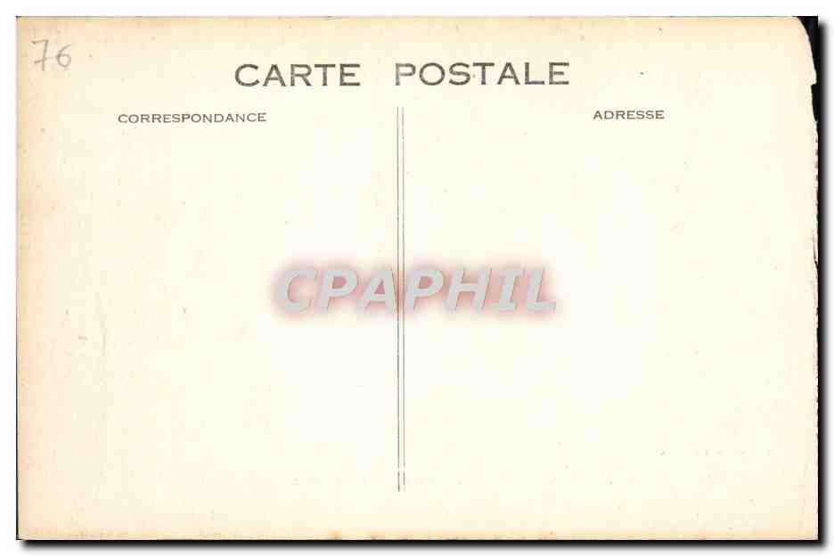 CPA Le Havre Le Pont du Commerce et la Bourse Bateau Tramway — Rückseite