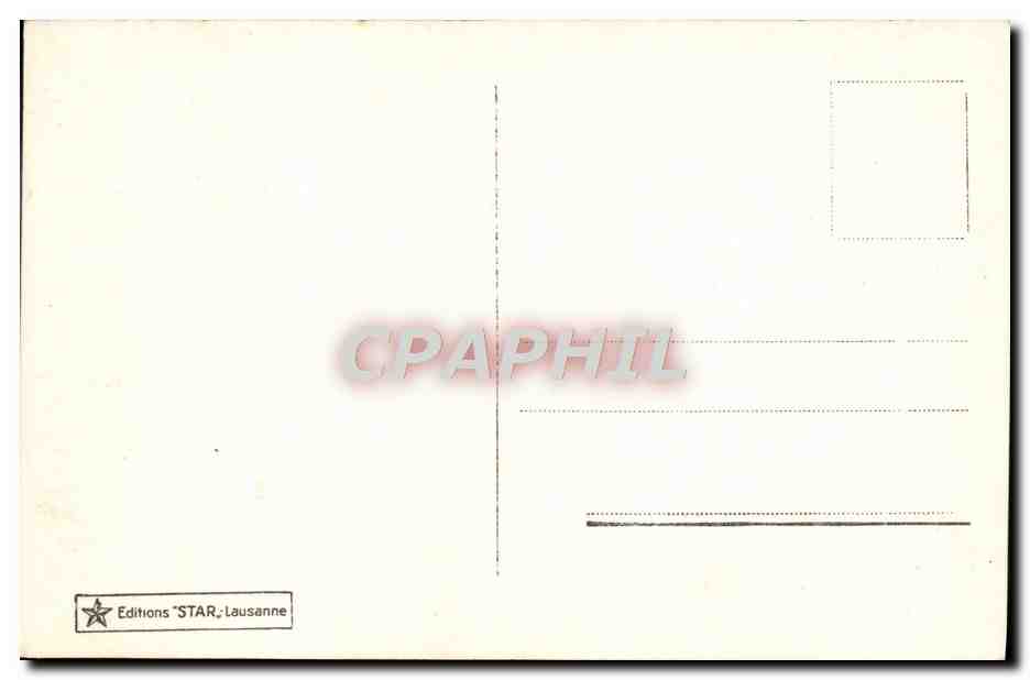 CPA Champ de Narcisses aux Avants — Rückseite