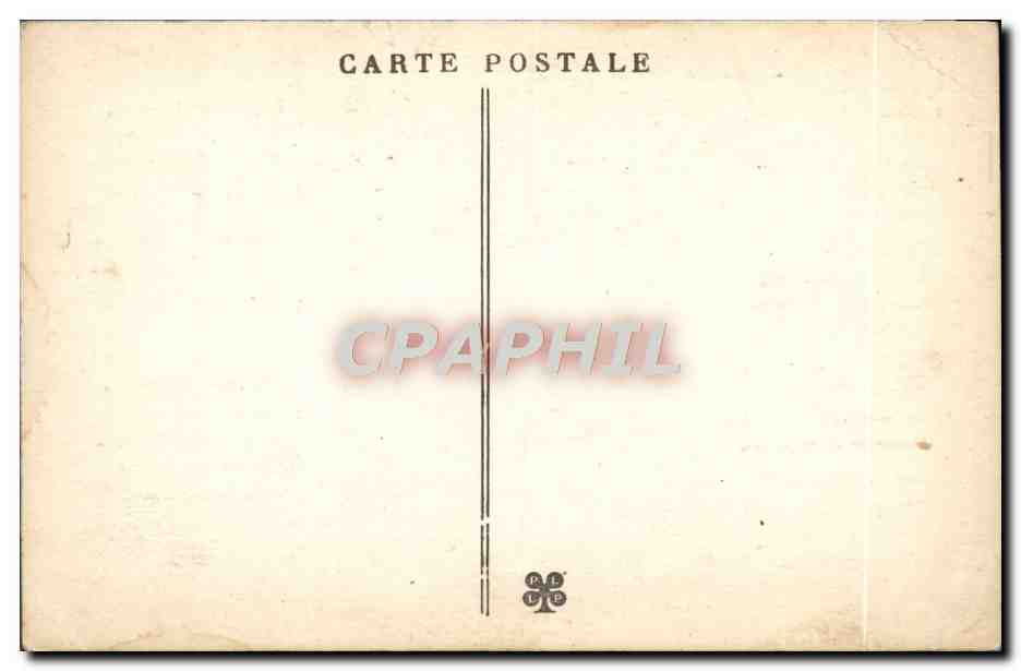 CPA L'Ave De Lourdes — Verso