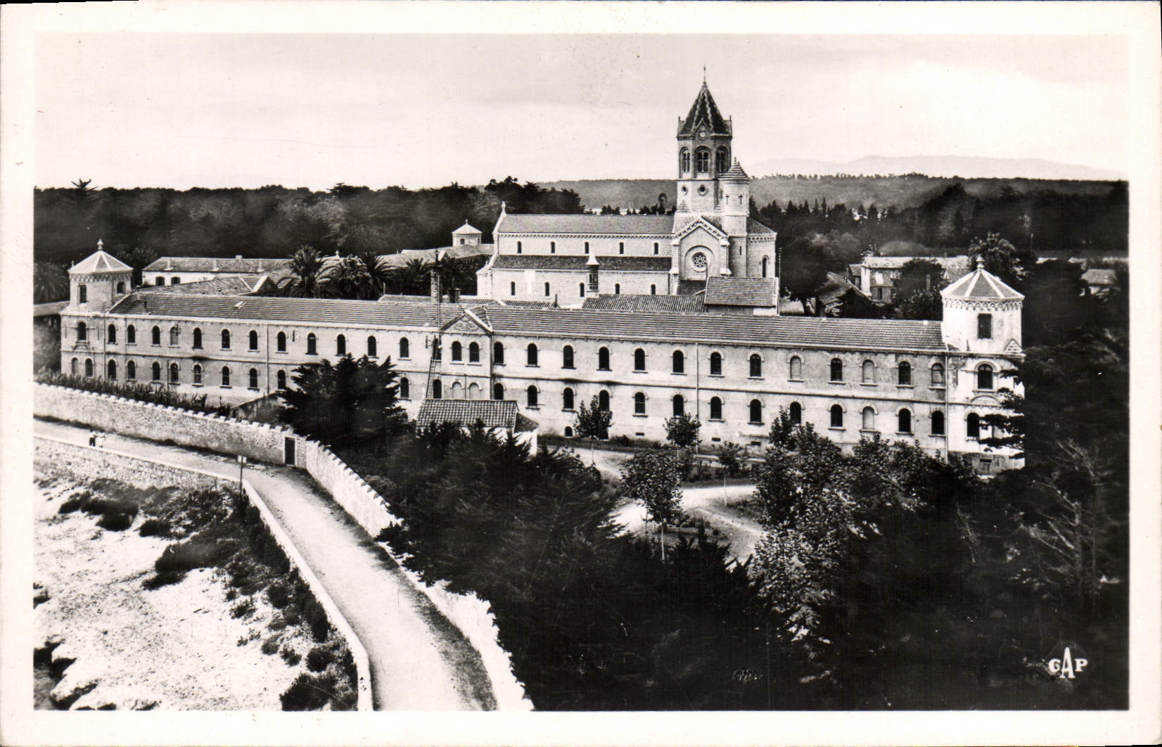 CPA Abbaye De Notre Dame De Lerins Ile Saint Honorat
