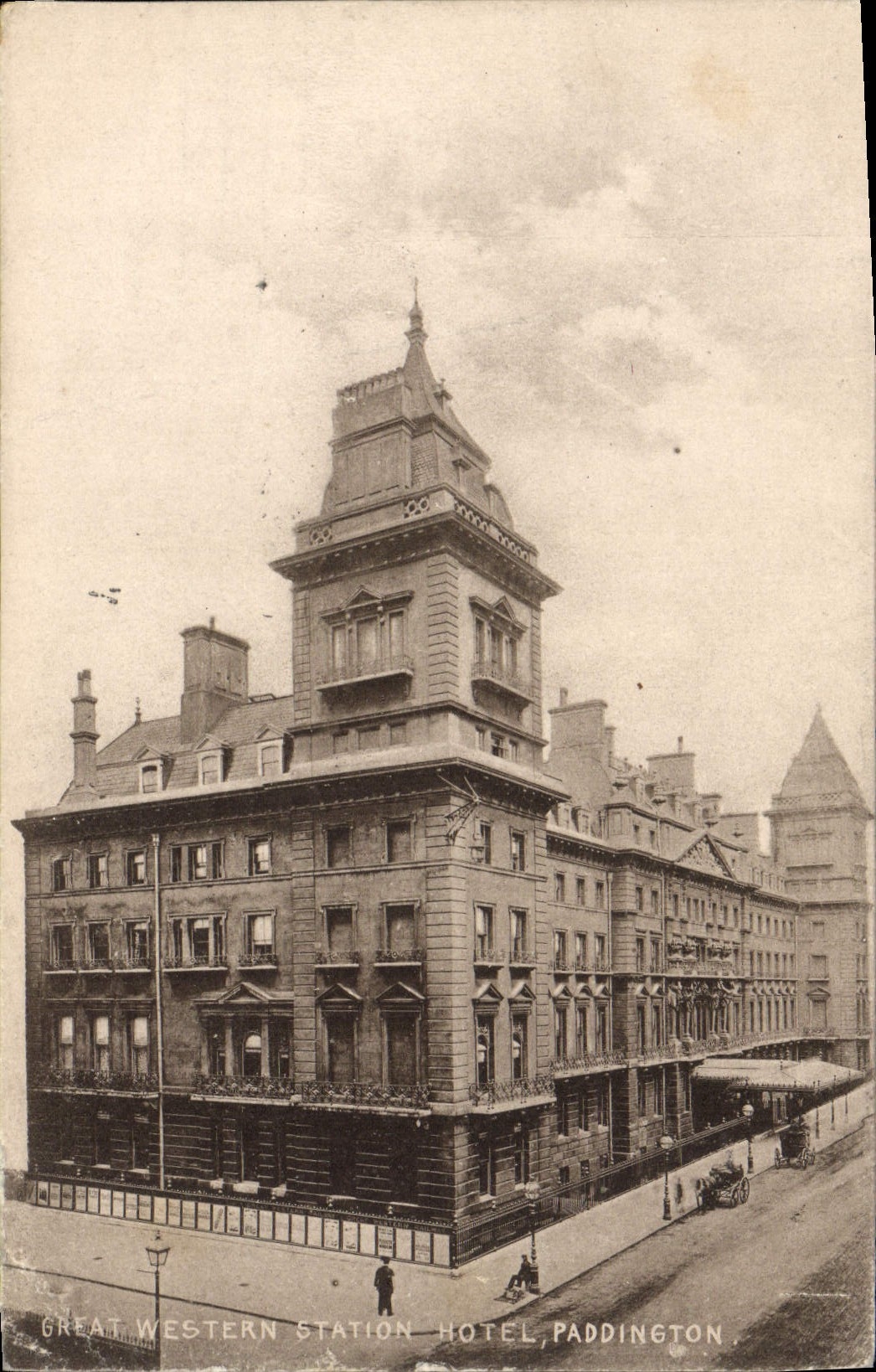 CPA Great Western Station Hotel Paddington
