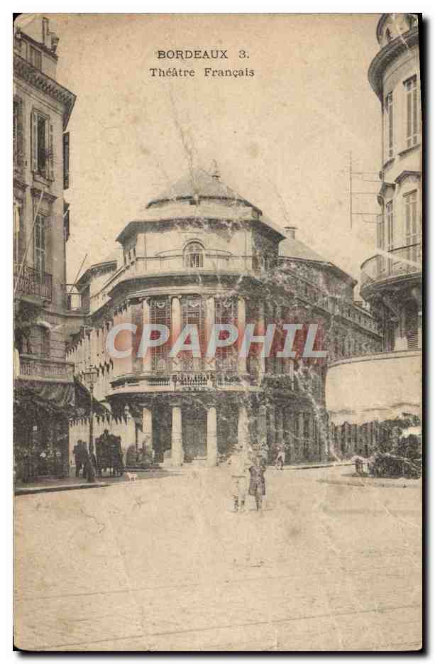 CPA Bordeaux Theatre Francais