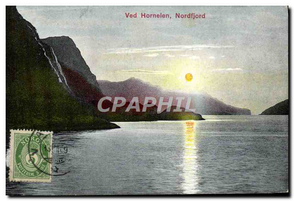 CPA Ved Hornelen Nordfjord