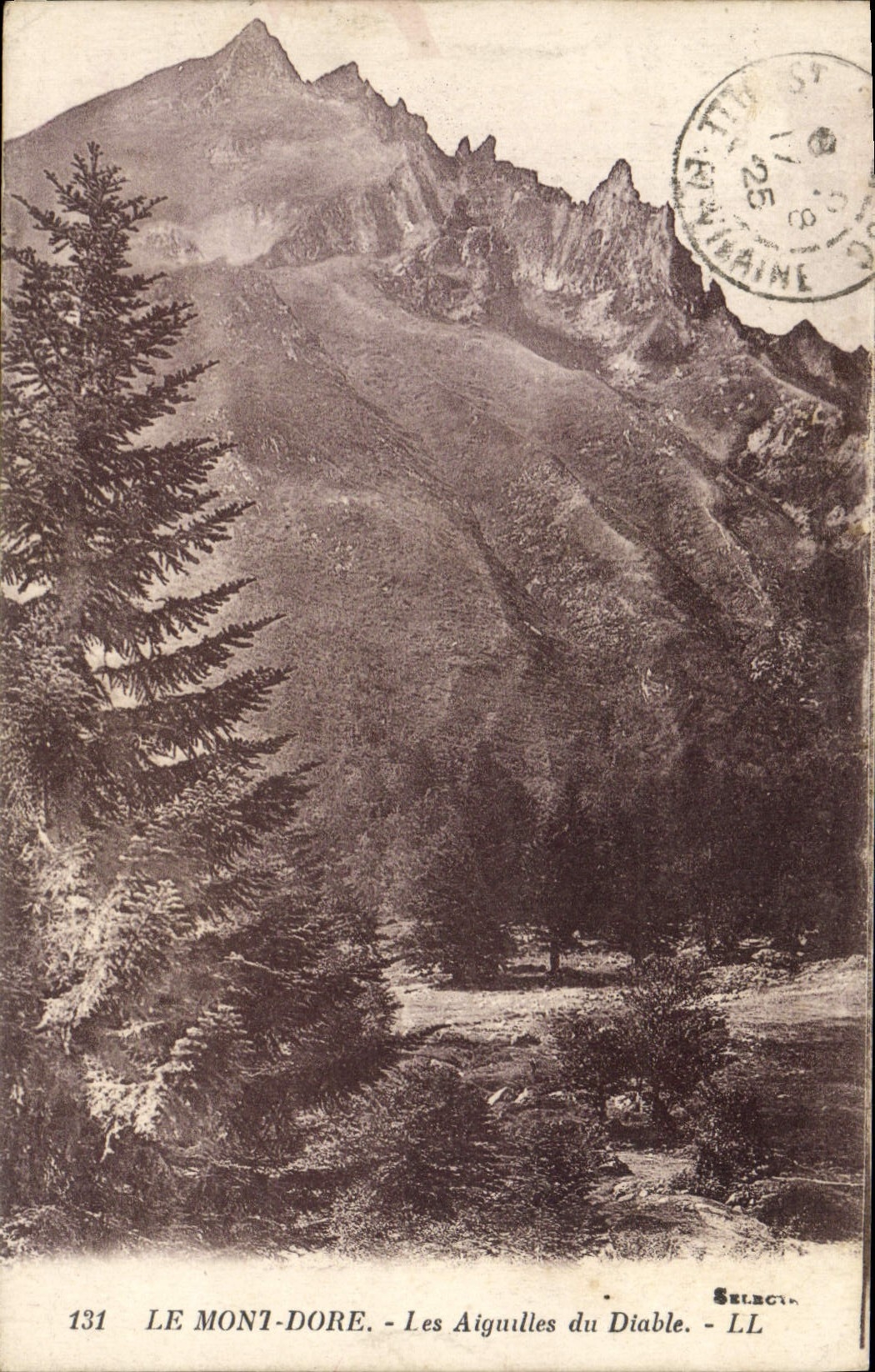 CPA Le Mont Dore Les Aiguilles du Diable