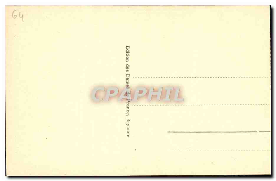 CPA Bayonne La Cathedrale et le Cloitre — Verso