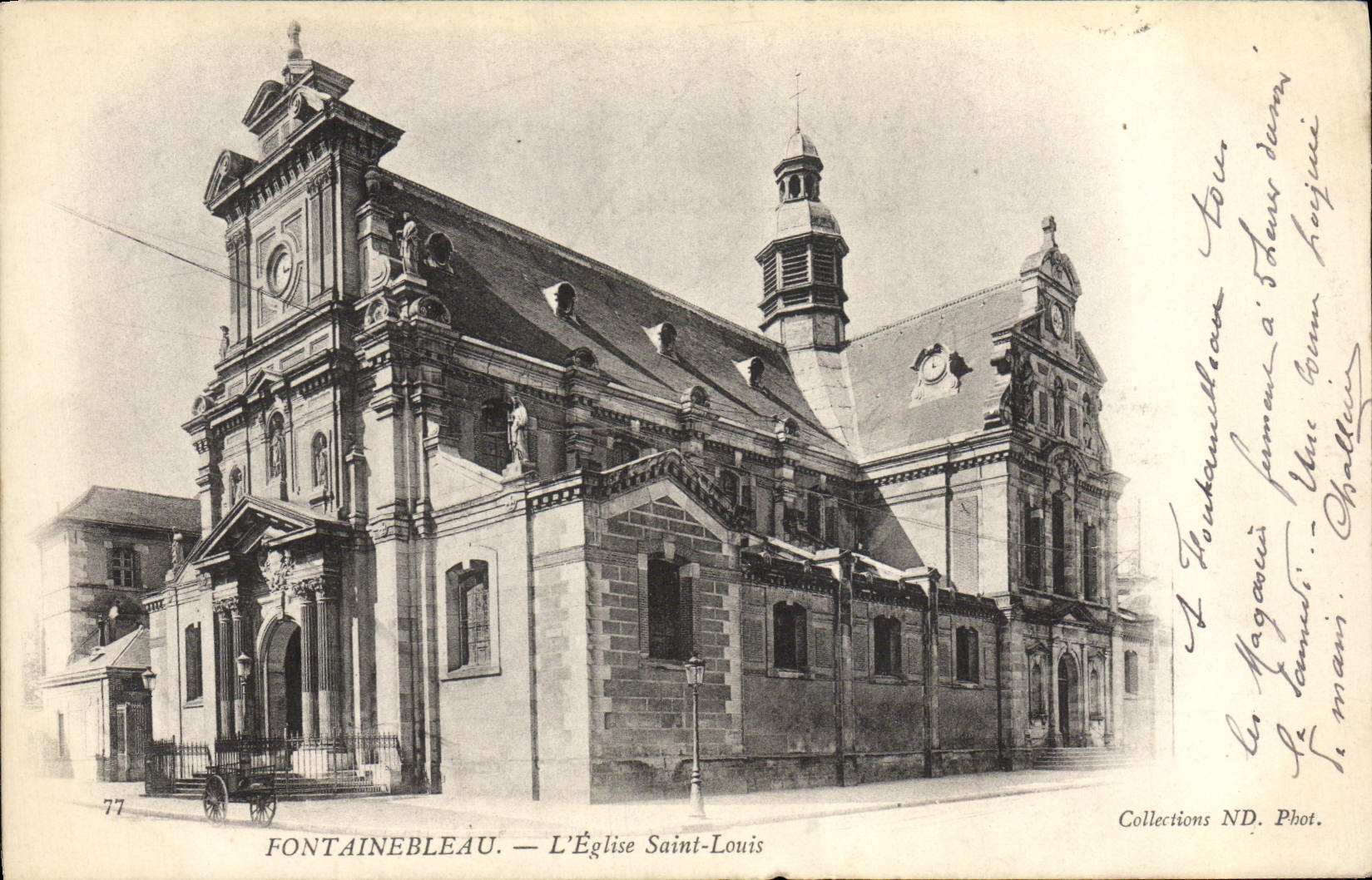 Fontainebleau — L'Église Saint-Louis — Collections ND. Phot.