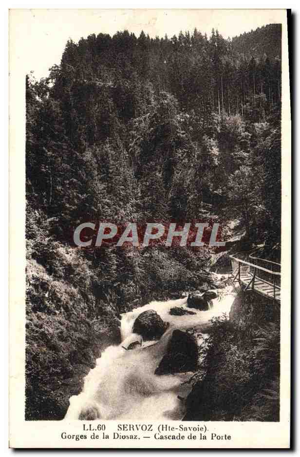 Gorges de la Diosaz — Cascade de la Porte — SERVOZ (Hte-Savoie) — LL.60